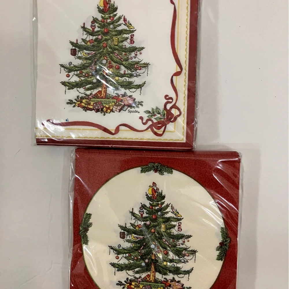 2 pack Spode Cocktail Napkins